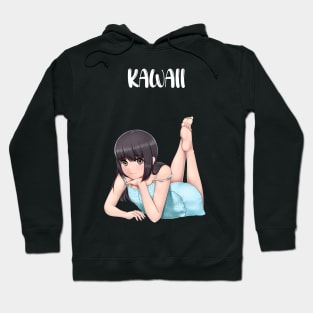 kawaii sleepover girl v2 Hoodie